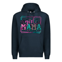 Navy leopard camo girl mama Mother's Day Premium Hoodie - LillyAllenDesigns