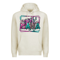Leopard Camo Girl Mama Mother's Day Premium Hoodie | Teevron