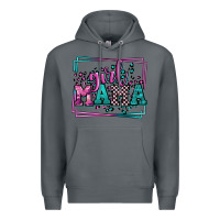 Rock leopard camo girl mama Mother's Day Premium Hoodie - LillyAllenDesigns