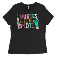 Black nurses call the shots Ladies Tee - CowGirlArtShop