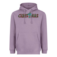 Lavender christmas cross Heavyweight Hoodie - AdoDesignShop