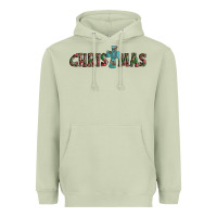 Matcha christmas cross Heavyweight Hoodie - AdoDesignShop