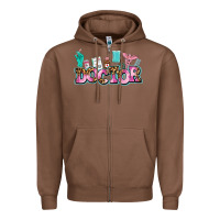 Chestnut doctor Zipper Hoodie - AdoDesignShop
