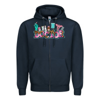 Navy doctor Zipper Hoodie - AdoDesignShop