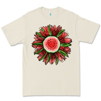 Bone Watermelon Sunflower Premium Tee - Jasminsmagicworld