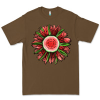 Cacao Watermelon Sunflower Premium Tee - Jasminsmagicworld