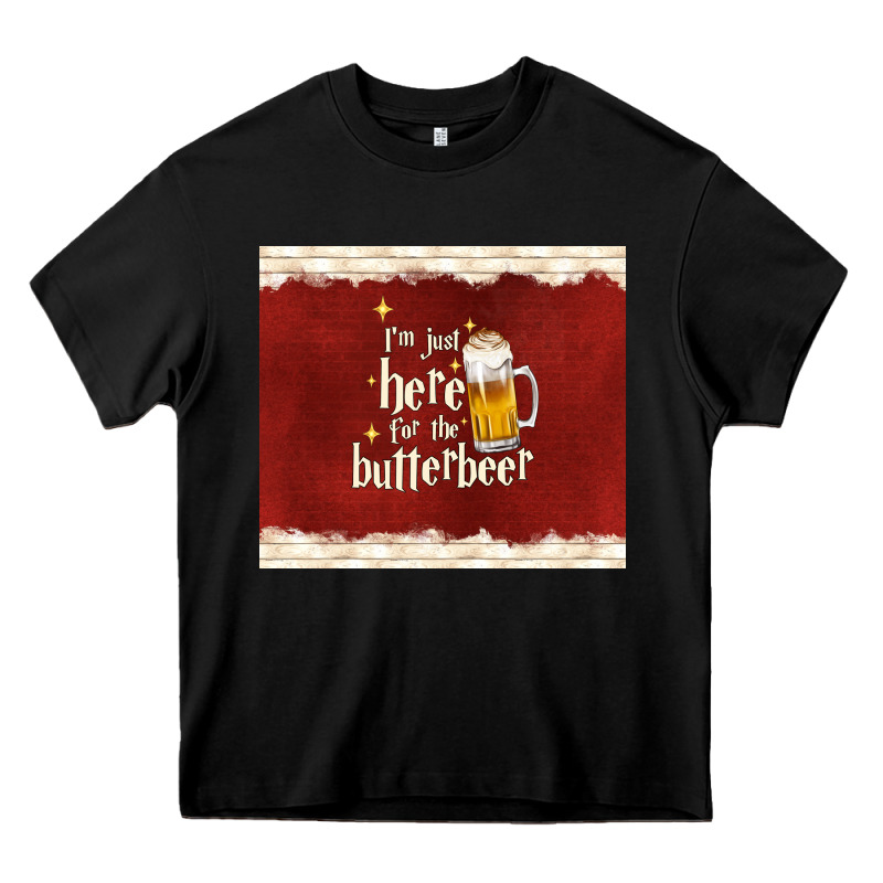 I'm Just Here For The Butterbeer Heavy Core Tee by TumblerDesignByShophia | Teevron