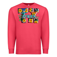 Cardinal texas tx serape sunflower cowhide Premium Sweatshirt - AdoDesignShop