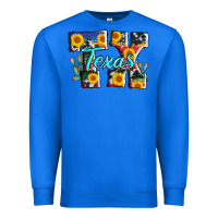 True Royal texas tx serape sunflower cowhide Premium Sweatshirt - AdoDesignShop