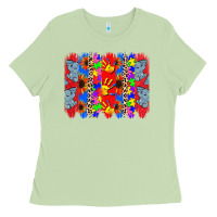 Matcha Autism brushstrokes Ladies Tee - CowGirlArtShop