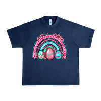 Navy Easter eggs rainbow Urban Heavy Tee - OliviaCreatesArt