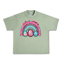 Oil Green Easter eggs rainbow Urban Heavy Tee - OliviaCreatesArt