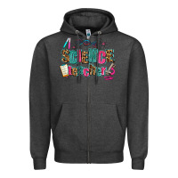 Charcoal Heather science teacher Zipper Hoodie - AdoDesignShop
