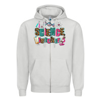 Dove Grey science teacher Zipper Hoodie - AdoDesignShop