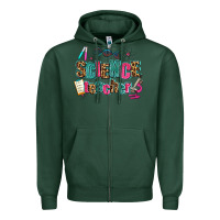 Sports Green science teacher Zipper Hoodie - AdoDesignShop