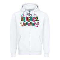 White science teacher Zipper Hoodie - AdoDesignShop