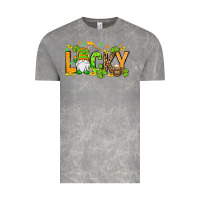 Cloud Rock St. Patrick's Lucky gnome Vintage Tee - OliviaCreatesArt