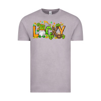 Vintage Zinc St. Patrick's Lucky gnome Vintage Tee - OliviaCreatesArt