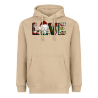 Love Christmas Gnome Heavyweight Hoodie | Teevron