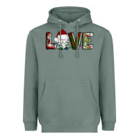 Sage love christmas gnome Heavyweight Hoodie - AdoDesignShop