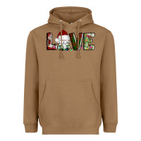 Toasted Coconut love christmas gnome Heavyweight Hoodie - AdoDesignShop