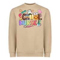 Mushroom school nurse Heavyweight Sweatshirt - AdoDesignShop