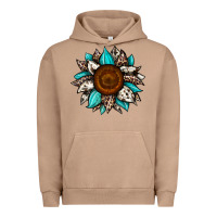 Pigment Burro sunflower cowhide Urban Hoodie - JahusDesignShop