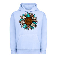Pigment Grape Ice sunflower cowhide Urban Hoodie - JahusDesignShop