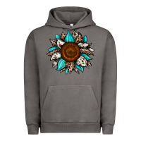Pigment Tornado sunflower cowhide Urban Hoodie - JahusDesignShop