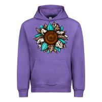 Tulip sunflower cowhide Urban Hoodie - JahusDesignShop