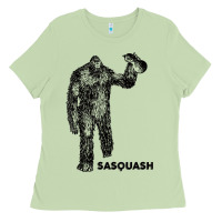 Matcha cool unique sasquash sasquatch and squash bigfoot t shirt Ladies Tee - linhVisuals