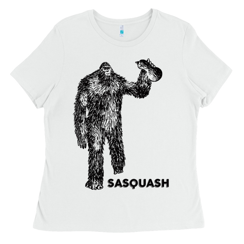 Cool Unique Sasquash Sasquatch And Squash Bigfoot T Shirt Ladies Tee by linhVisuals | Teevron