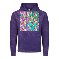 Easter Bunny With Truck Seamless Pattern Vintage Hoodie | Teevron