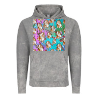 Cloud Rock Easter Bunny With Truck Seamless Pattern Vintage Hoodie - BundleAndBundleShop