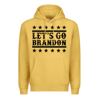 Antique Gold let's go brandon black Premium Hoodie - Jasminsmagicworld