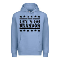 Colony Blue let's go brandon black Premium Hoodie - Jasminsmagicworld