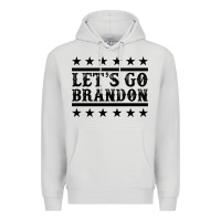 Dove Grey let's go brandon black Premium Hoodie - Jasminsmagicworld