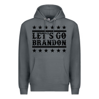 Rock let's go brandon black Premium Hoodie - Jasminsmagicworld