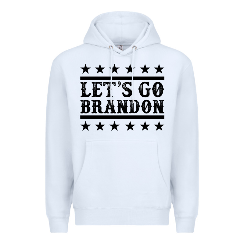 Let's Go Brandon Black Premium Hoodie by Jasminsmagicworld | Teevron