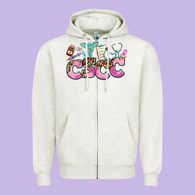 Cscc Zipper Hoodie Designed By Adodesignshop