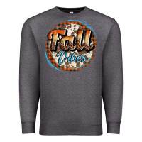Charcoal Heather fall vibes Premium Sweatshirt - AdoDesignShop