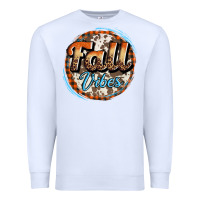 White fall vibes Premium Sweatshirt - AdoDesignShop