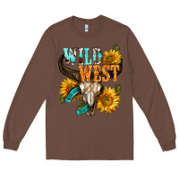 Chestnut Western Wild West Rodeo Long Sleeve Tee - BundleAndBundleShop