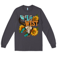 Smoke Western Wild West Rodeo Long Sleeve Tee - BundleAndBundleShop