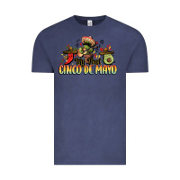 Vintage Denim My first cinco de mayo Vintage Tee - FaDigitalArtStudio