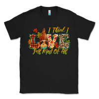 Black i think i love fall most of all Classic Tee - CowGirlArtShop