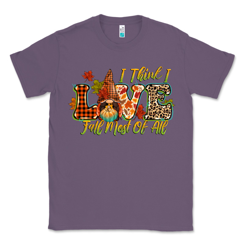 I Think I Love Fall Most Of All Classic Tee by CowGirlArtShop | Teevron