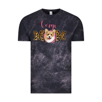 Cloud Black Corgi Mom Vintage Tee - Jasminsmagicworld