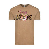 Vintage Coffee Corgi Mom Vintage Tee - Jasminsmagicworld