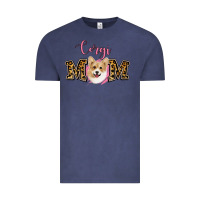 Vintage Denim Corgi Mom Vintage Tee - Jasminsmagicworld